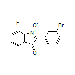 2-(3-Bromophenyl)-7-fluoro-3-oxo-3H-indole 1-Oxide
