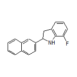 7-Fluoro-2-(naphthalen-2-yl)indoline