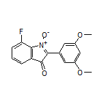 2-(3,5-Dimethoxyphenyl)-7-fluoro-3-oxo-3H-indole 1-Oxide