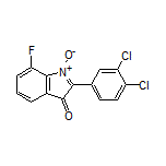 2-(3,4-Dichlorophenyl)-7-fluoro-3-oxo-3H-indole 1-Oxide