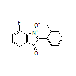 7-Fluoro-3-oxo-2-(o-tolyl)-3H-indole 1-Oxide