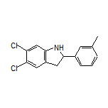 5,6-Dichloro-2-(m-tolyl)indoline
