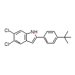 2-[4-(tert-Butyl)phenyl]-5,6-dichloro-1H-indole
