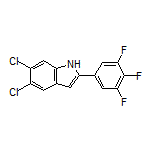 5,6-Dichloro-2-(3,4,5-trifluorophenyl)-1H-indole
