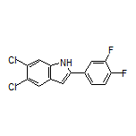 5,6-Dichloro-2-(3,4-difluorophenyl)-1H-indole