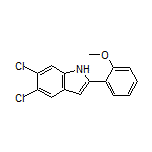 5,6-Dichloro-2-(2-methoxyphenyl)-1H-indole