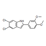 5,6-Dichloro-2-(3,4-dimethoxyphenyl)-1H-indole