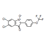 5,6-Dichloro-3-oxo-2-[4-(trifluoromethoxy)phenyl]-3H-indole 1-Oxide