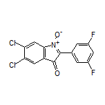 5,6-Dichloro-2-(3,5-difluorophenyl)-3-oxo-3H-indole 1-Oxide