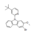 3-Bromo-9-[4-(tert-butyl)pyridin-2-yl]-2-methoxy-9H-carbazole