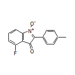 4-Fluoro-3-oxo-2-(p-tolyl)-3H-indole 1-Oxide