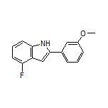 4-Fluoro-2-(3-methoxyphenyl)-1H-indole