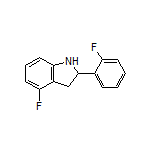 4-Fluoro-2-(2-fluorophenyl)indoline