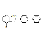 2-(4-Biphenylyl)-4-fluoroindoline