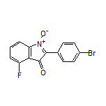 2-(4-Bromophenyl)-4-fluoro-3-oxo-3H-indole 1-Oxide
