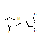 2-(3,5-Dimethoxyphenyl)-4-fluoro-1H-indole