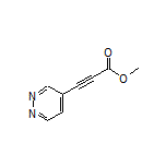 Methyl 3-(Pyridazin-4-yl)propiolate