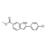 Methyl 2-(4-Chlorophenyl)-1H-indole-6-carboxylate