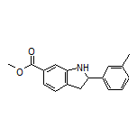 Methyl 2-(m-Tolyl)indoline-6-carboxylate