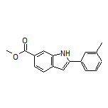 Methyl 2-(m-Tolyl)-1H-indole-6-carboxylate