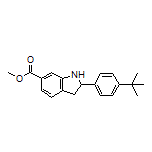 Methyl 2-[4-(tert-Butyl)phenyl]indoline-6-carboxylate
