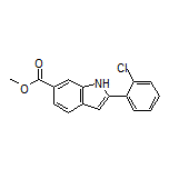 Methyl 2-(2-Chlorophenyl)-1H-indole-6-carboxylate