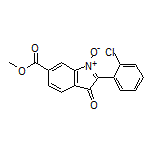 2-(2-Chlorophenyl)-6-(methoxycarbonyl)-3-oxo-3H-indole 1-Oxide