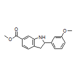 Methyl 2-(3-Methoxyphenyl)indoline-6-carboxylate