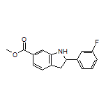 Methyl 2-(3-Fluorophenyl)indoline-6-carboxylate
