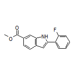 Methyl 2-(2-Fluorophenyl)-1H-indole-6-carboxylate