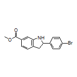 Methyl 2-(4-Bromophenyl)indoline-6-carboxylate
