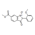 6-(Methoxycarbonyl)-2-(2-methoxyphenyl)-3-oxo-3H-indole 1-Oxide