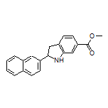 Methyl 2-(Naphthalen-2-yl)indoline-6-carboxylate