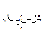 6-(Methoxycarbonyl)-3-oxo-2-[4-(trifluoromethoxy)phenyl]-3H-indole 1-Oxide