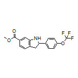 Methyl 2-[4-(Trifluoromethoxy)phenyl]indoline-6-carboxylate