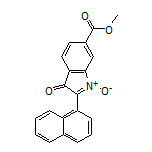 6-(Methoxycarbonyl)-2-(naphthalen-1-yl)-3-oxo-3H-indole 1-Oxide