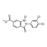 2-(3,4-Dichlorophenyl)-6-(methoxycarbonyl)-3-oxo-3H-indole 1-Oxide