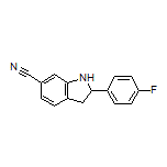 2-(4-Fluorophenyl)indoline-6-carbonitrile