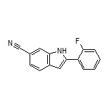2-(2-Fluorophenyl)-1H-indole-6-carbonitrile