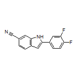 2-(3,4-Difluorophenyl)-1H-indole-6-carbonitrile