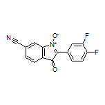 6-Cyano-2-(3,4-difluorophenyl)-3-oxo-3H-indole 1-Oxide