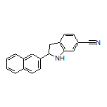 2-(Naphthalen-2-yl)indoline-6-carbonitrile