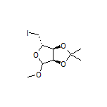(3aS,4S,6aR)-4-(Iodomethyl)-6-methoxy-2,2-dimethyltetrahydrofuro[3,4-d][1,3]dioxole