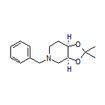 (3aS,7aR)-5-Benzyl-2,2-dimethylhexahydro-[1,3]dioxolo[4,5-c]pyridine