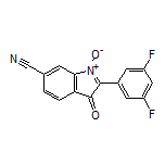 6-Cyano-2-(3,5-difluorophenyl)-3-oxo-3H-indole 1-Oxide