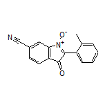 6-Cyano-3-oxo-2-(o-tolyl)-3H-indole 1-Oxide