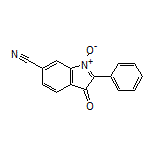 6-Cyano-3-oxo-2-phenyl-3H-indole 1-Oxide