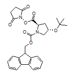 2,5-Dioxopyrrolidin-1-yl (2R,4S)-1-Fmoc-4-(tert-butoxy)pyrrolidine-2-carboxylate