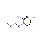 2-Bromo-6-iodo-3-(methoxymethoxy)pyridine