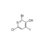 2-Bromo-6-chloro-4-iodopyridin-3-ol